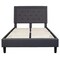 Merrick Lane Mallory Platform Bed Tufted Upholstered Platform Bed